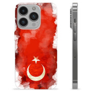 iPhone 14 Pro TPU Cover - Tyrkisk Flag