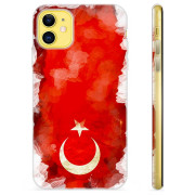 iPhone 11 TPU Cover - Tyrkisk Flag