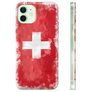 iPhone 12 TPU Cover - Schweizisk Flag