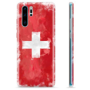 Huawei P30 Pro TPU Cover - Schweizisk Flag