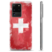 Samsung Galaxy S20 Ultra TPU Cover - Schweizisk Flag