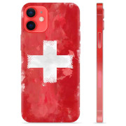 iPhone 12 mini TPU Cover - Schweizisk Flag