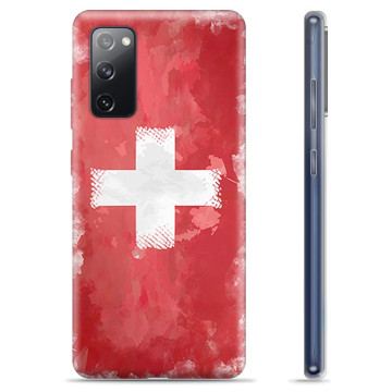 Samsung Galaxy S20 FE TPU Cover - Schweizisk Flag