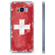 Samsung Galaxy S8 Hybrid-etui - Schweizisk Flag