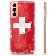 Samsung Galaxy S21+ 5G TPU Cover - Schweizisk Flag