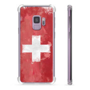 Samsung Galaxy S9 Hybrid-etui - Schweizisk Flag