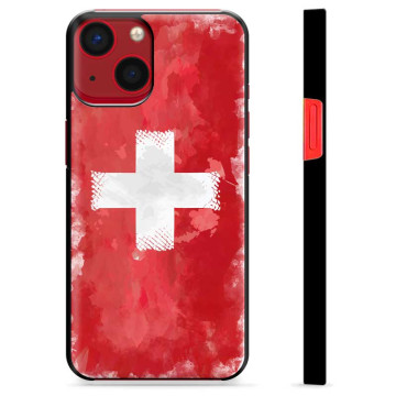 iPhone 12 mini Beskyttelsescover - Schweizisk Flag