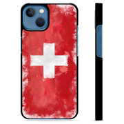 iPhone 13 Beskyttelsescover - Schweizisk Flag