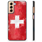 Samsung Galaxy S21+ 5G Beskyttelsescover - Schweizisk Flag