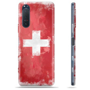 Sony Xperia 5 II TPU Cover - Schweizisk Flag