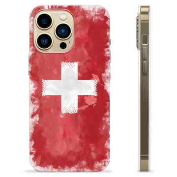 iPhone 13 Pro Max TPU Cover - Schweizisk Flag