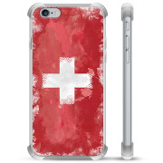 iPhone 6 / 6S Hybrid-etui - Schweizisk Flag