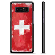 Samsung Galaxy Note8 Beskyttelsescover - Schweizisk Flag