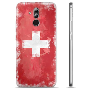 Huawei Mate 20 Lite Beskyttelsescover - Schweizisk Flag