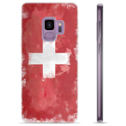 Samsung Galaxy S9 TPU Cover - Schweizisk Flag