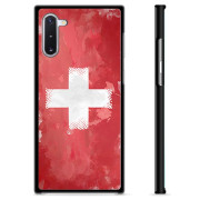 Samsung Galaxy Note10 Beskyttelsescover - Schweizisk Flag