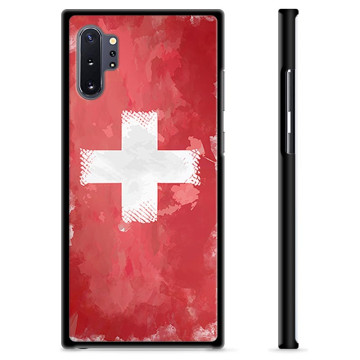 Samsung Galaxy Note10+ Beskyttelsescover - Schweizisk Flag