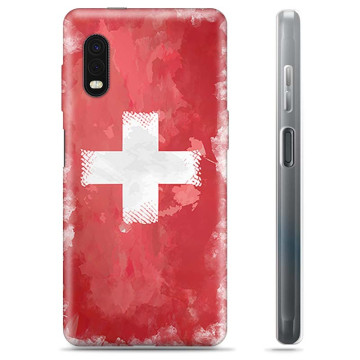 Samsung Galaxy Xcover Pro TPU Cover - Schweizisk Flag