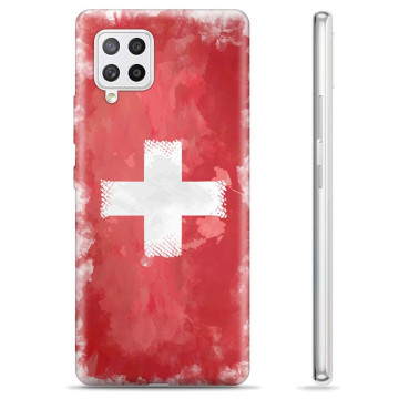 Samsung Galaxy A42 5G TPU Cover - Schweizisk Flag
