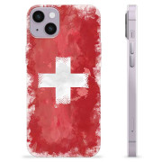 iPhone 14 Plus TPU Cover - Schweizisk Flag