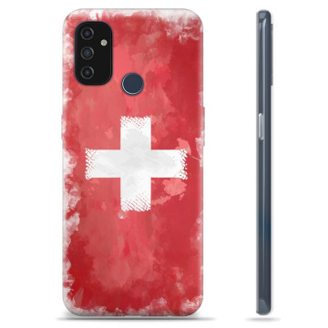 OnePlus North N100 TPU Cover - Schweizisk Flag