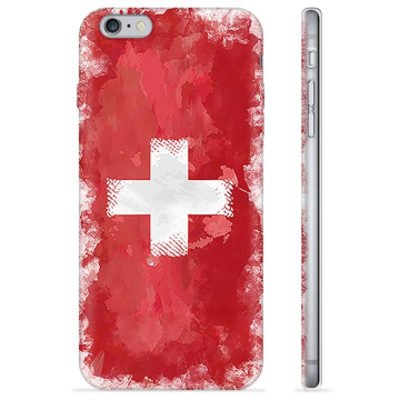 iPhone 6 Plus / 6S Plus TPU Cover - Schweizisk Flag