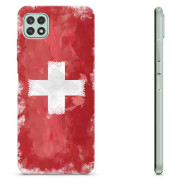 Samsung Galaxy A22 5G TPU Cover - Schweizisk Flag