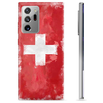 Samsung Galaxy Note20 Ultra TPU Cover - Schweizisk Flag