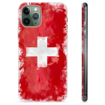 iPhone 11 Pro TPU Cover - Schweizisk Flag