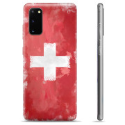 Samsung Galaxy S20 TPU Cover - Schweizisk Flag