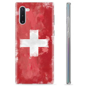 Samsung Galaxy Note10 TPU Cover - Schweizisk Flag