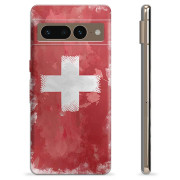 Google Pixel 7 Pro TPU Cover - Schweizisk Flag