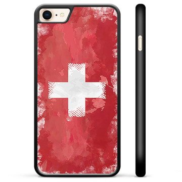 iPhone 7/8/SE (2020)/SE (2022) Beskyttelsescover - Schweizisk Flag