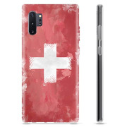 Samsung Galaxy Note10+ TPU Cover - Schweizisk Flag