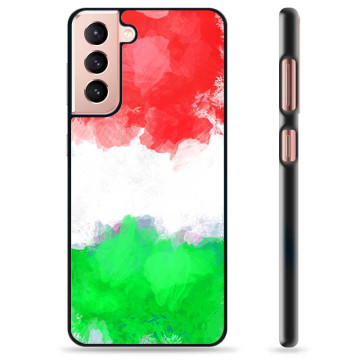 Samsung Galaxy S21 5G Beskyttelsescover - Italiensk Flag