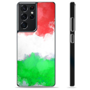 Samsung Galaxy S21 Ultra 5G Beskyttelsescover - Italiensk Flag