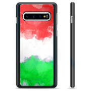 Samsung Galaxy S10 Beskyttelsescover - Italiensk Flag