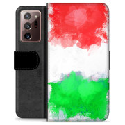 Samsung Galaxy Note20 Ultra Premium Flip Cover med Pung - Italiensk Flag