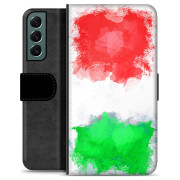 Samsung Galaxy S22+ 5G Premium Flip Cover med Pung - Italiensk Flag