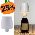 Touch Control Wine Bottle Light 3 Changing Color LED Lamp Bærbar bordlampe til bar, fest