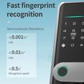 A1 Tuya WiFi Fingerprint Smart dørlås med dynamiske adgangskoder og NFC