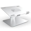 Adjustable Desk Stand for Laptop E8A - 17.3" - Sølv