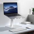 Adjustable Desk Stand for Laptop E8A - 17.3" - Sølv