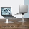 Adjustable Desk Stand for Laptop E8A - 17.3" - Sølv