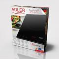 Adler AD 6513 Induktionskomfur 2000W - LED-display - Sort