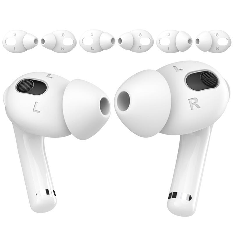 AhaStyle PT66-3 AirPods Silikone Hætter - 3
