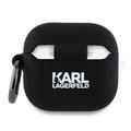 AirPods 4 Karl Lagerfeld Choupette Head 3D silikoneetui