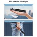 Amagisn Sports Camera Selfie Stick med kuglehoved og 1/4"-skrue til DJI, GoPro, Insta360 - 120cm