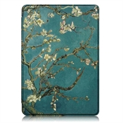 Amazon Kindle 11th Gen (2022) Smart Folio Cover - Hvide blomster