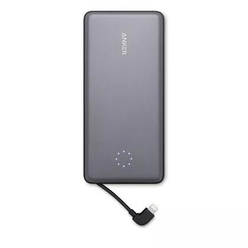 Anker PowerCore+ Pro 10000mAh powerbank med lynkabel